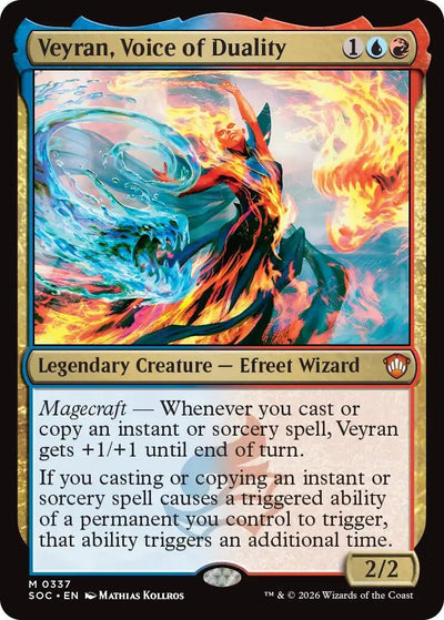 Veyran, Voice of Duality (Commander: Secrets of Strixhaven) (337)