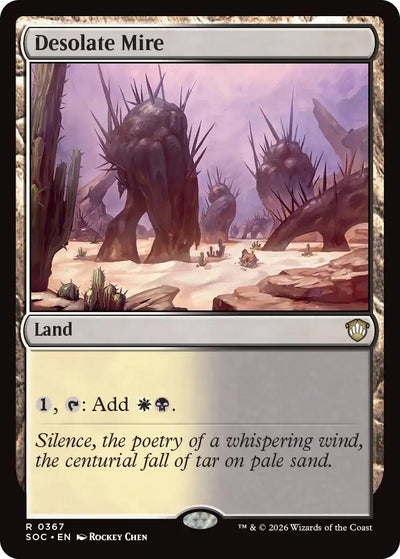 Desolate Mire (Commander: Secrets of Strixhaven) (367)