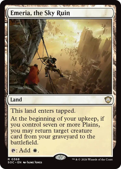 Emeria, the Sky Ruin (Commander: Secrets of Strixhaven) (368)