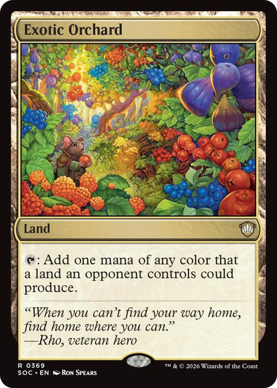 Exotic Orchard (Commander: Secrets of Strixhaven) (369)