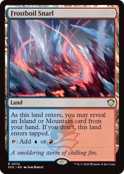 Frostboil Snarl (Commander: Secrets of Strixhaven) (374)
