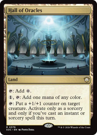 Hall of Oracles (Commander: Secrets of Strixhaven) (378)