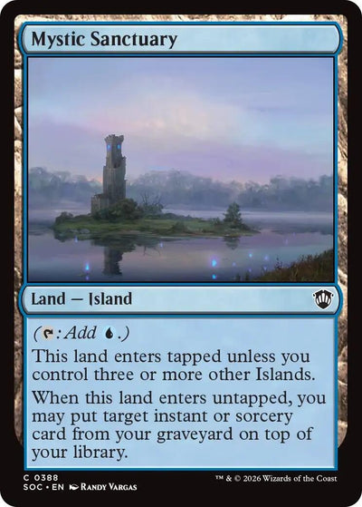 Mystic Sanctuary (Commander: Secrets of Strixhaven) (388)