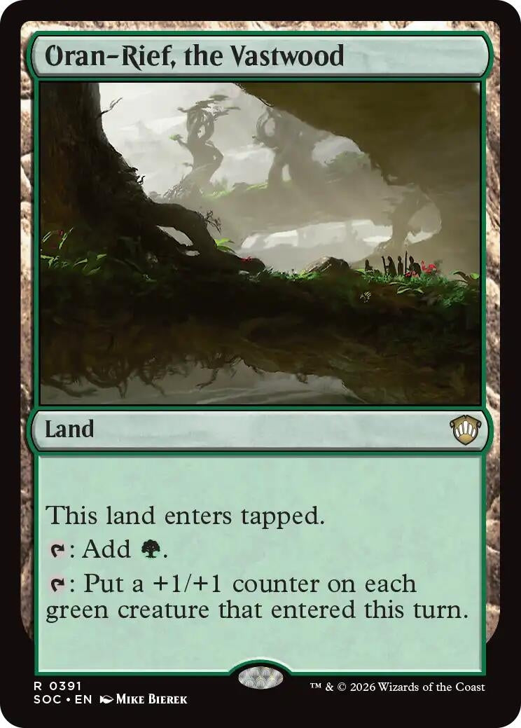 Image for Oran-Rief, the Vastwood (Commander: Secrets of Strixhaven) (391) - Magic: The Gathering