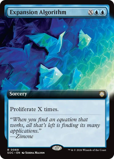 Expansion Algorithm (Extended Art) (Commander: Secrets of Strixhaven) (69)