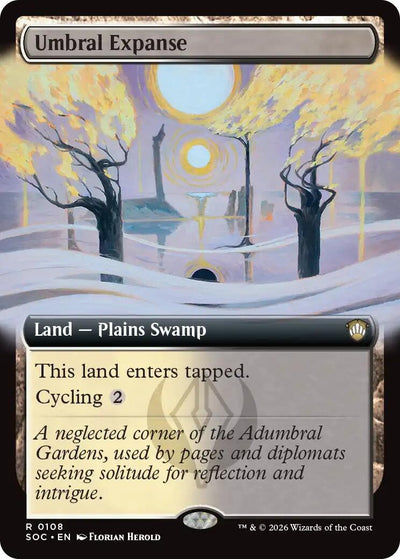 Umbral Expanse (Extended Art) (Commander: Secrets of Strixhaven) (108)
