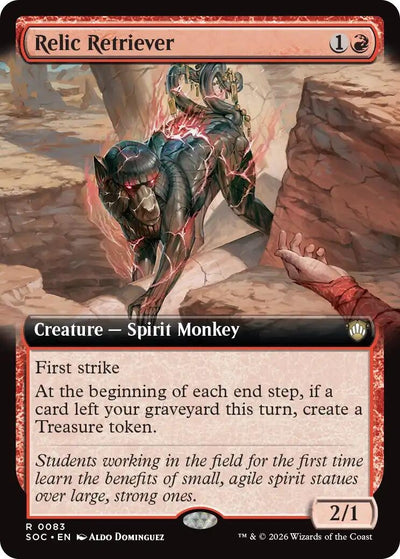 Relic Retriever (Extended Art) (Commander: Secrets of Strixhaven) (83)