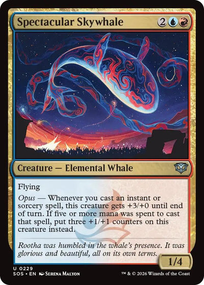 Spectacular Skywhale (Secrets of Strixhaven) (229)