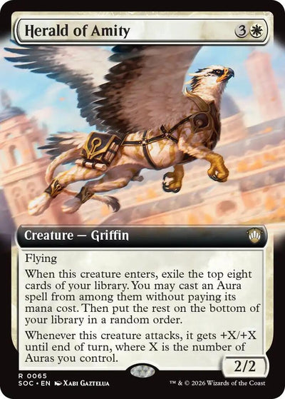 Herald of Amity (Extended Art) (Commander: Secrets of Strixhaven) (65)