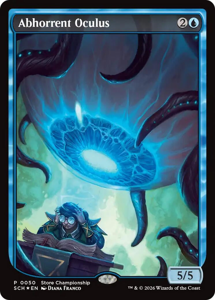 Image for Abhorrent Oculus (Game Day & Store Championship Promos) (50) (GAME) - Magic: The Gathering