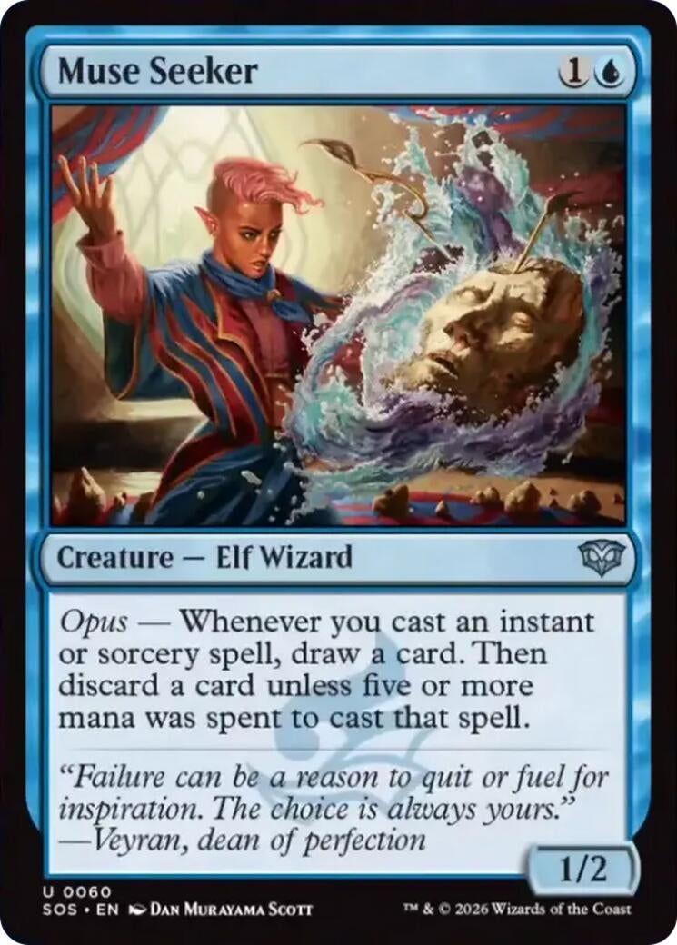 Image for Muse Seeker (Secrets of Strixhaven) (60) - Magic: The Gathering