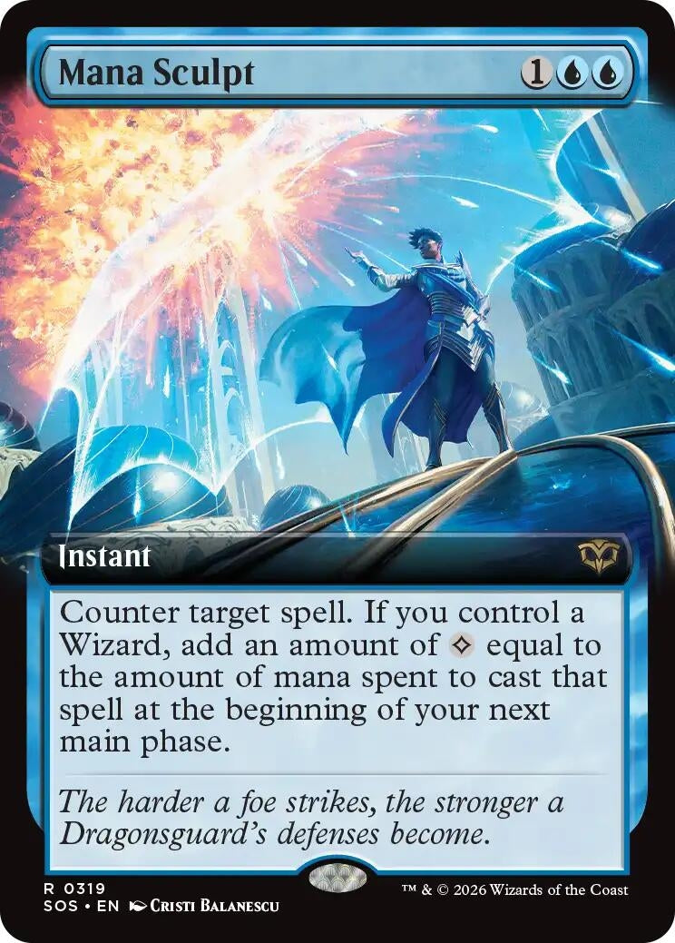 Image for Mana Sculpt (Extended Art) (Secrets of Strixhaven) (319) - Magic: The Gathering