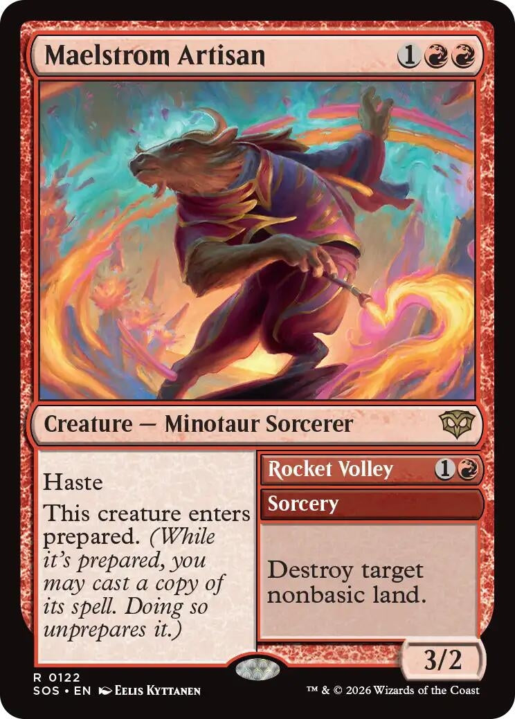 Image for Maelstrom Artisan (Secrets of Strixhaven) (122) - Magic: The Gathering