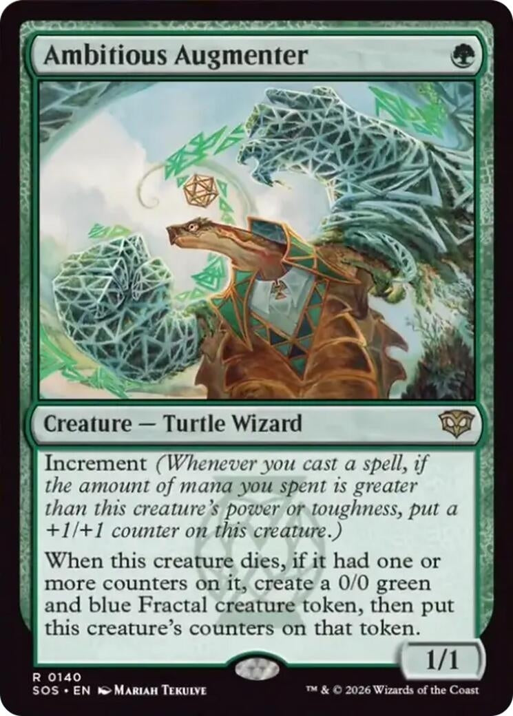 Image for Ambitious Augmenter (Secrets of Strixhaven) (140) - Magic: The Gathering