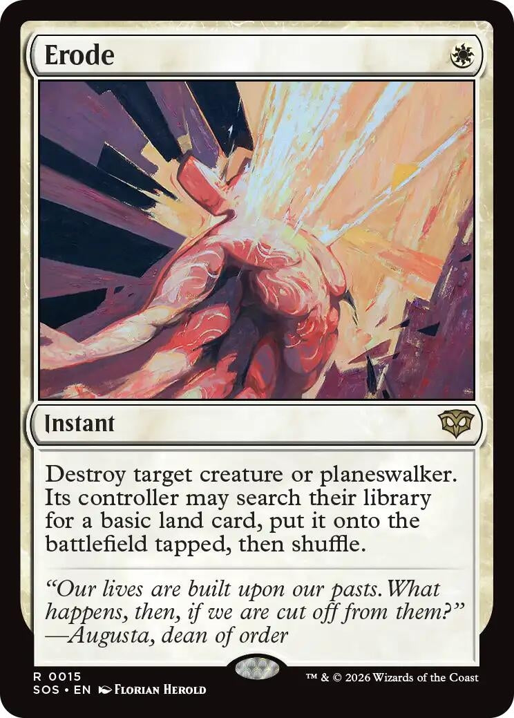 Image for Erode (Secrets of Strixhaven) (15) - Magic: The Gathering