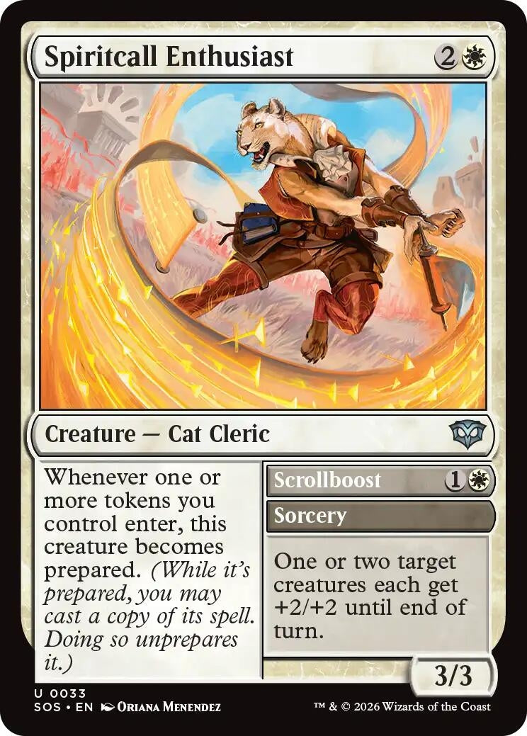 Image for Spiritcall Enthusiast (Secrets of Strixhaven) (33) - Magic: The Gathering