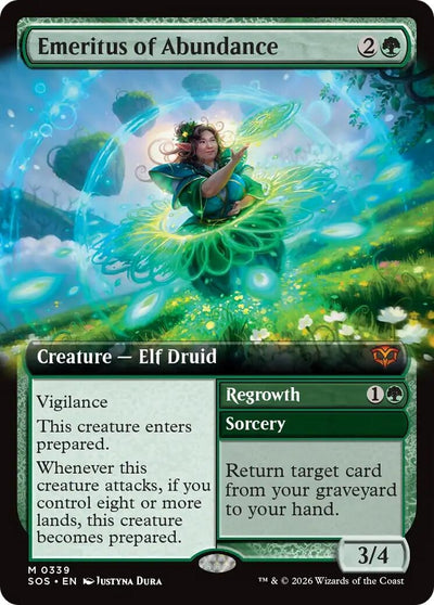 Emeritus of Abundance (Extended Art) (Secrets of Strixhaven) (339)