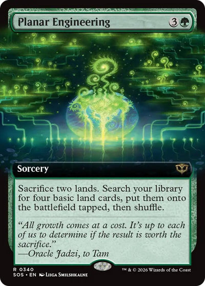 Planar Engineering (Extended Art) (Secrets of Strixhaven) (340)