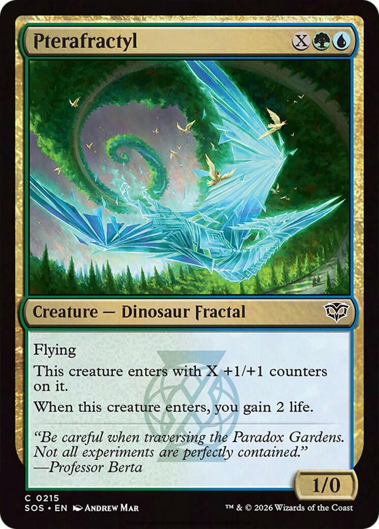 Image for Pterafractyl (Secrets of Strixhaven) (215) - Magic: The Gathering