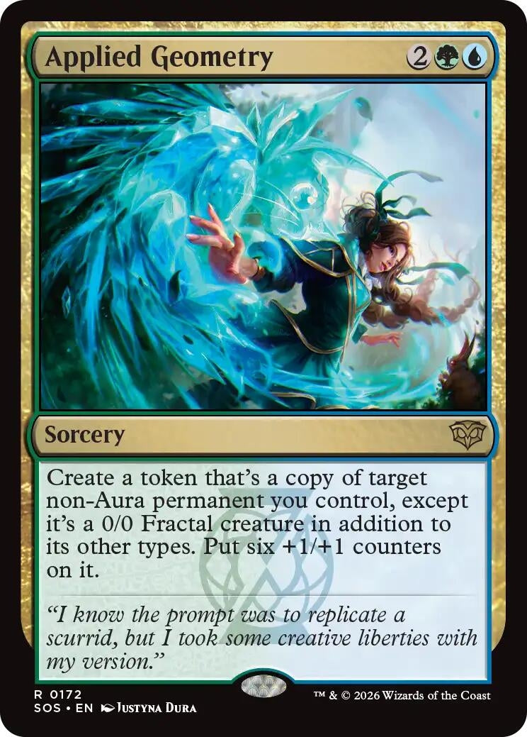 Image for Applied Geometry (Secrets of Strixhaven) (172) - Magic: The Gathering