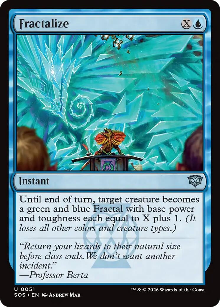 Image for Fractalize (Secrets of Strixhaven) (51) - Magic: The Gathering