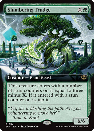 Slumbering Trudge (Extended Art) (Secrets of Strixhaven) (341)