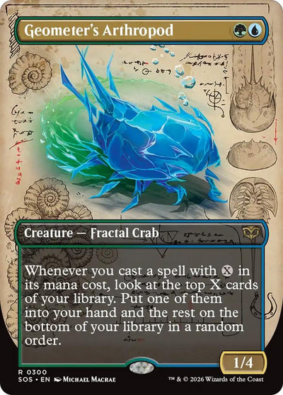 Geometer's Arthropod (Borderless) (Secrets of Strixhaven) (300)