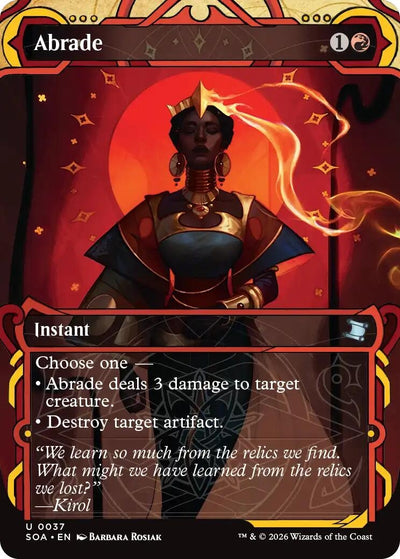 Abrade (Secrets of Strixhaven: Mystical Archive) (37)