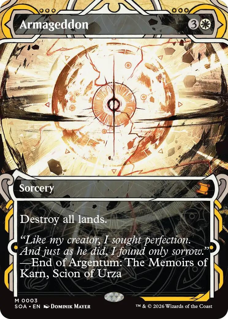 Image for Armageddon (Secrets of Strixhaven: Mystical Archive) (3) - Magic: The Gathering
