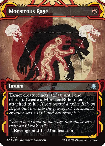 Monstrous Rage (Secrets of Strixhaven: Mystical Archive) (45)