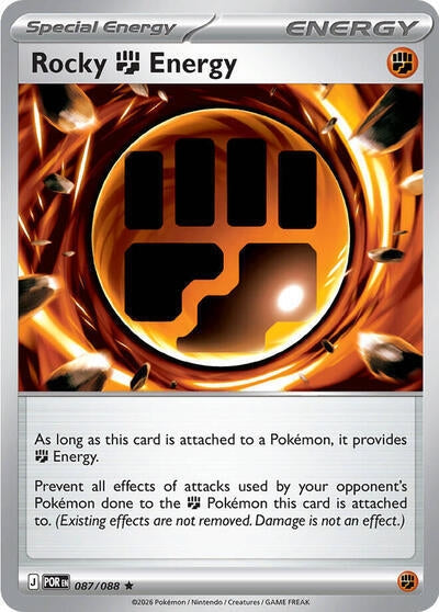 Rocky Fighting Energy - 087/088 (Non-Holo) (Deck Exclusives) (087/088)