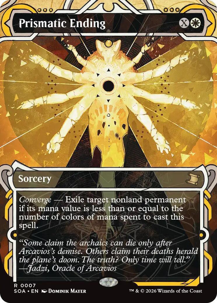 Image for Prismatic Ending (Secrets of Strixhaven: Mystical Archive) (7) - Magic: The Gathering
