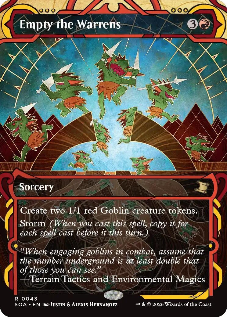 Image for Empty the Warrens (Secrets of Strixhaven: Mystical Archive) (43) - Magic: The Gathering