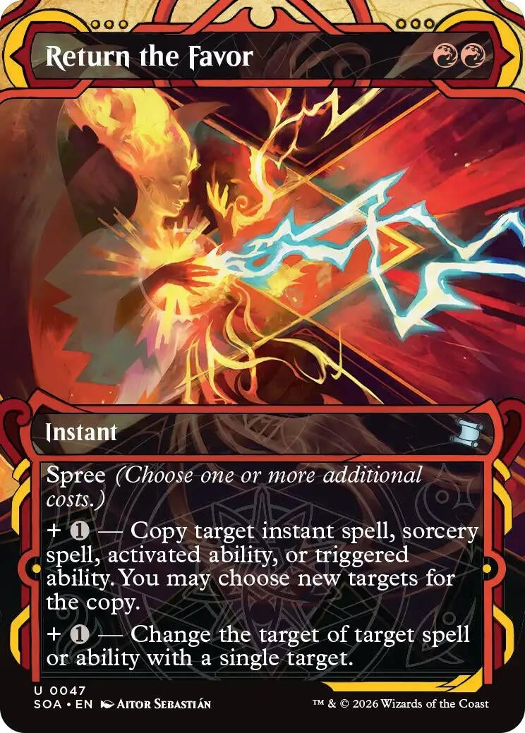 Image for Return the Favor (Secrets of Strixhaven: Mystical Archive) (47) - Magic: The Gathering