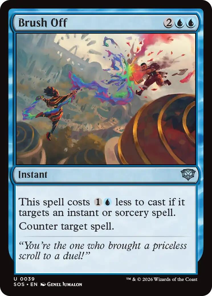 Image for Brush Off (Secrets of Strixhaven) (39) - Magic: The Gathering