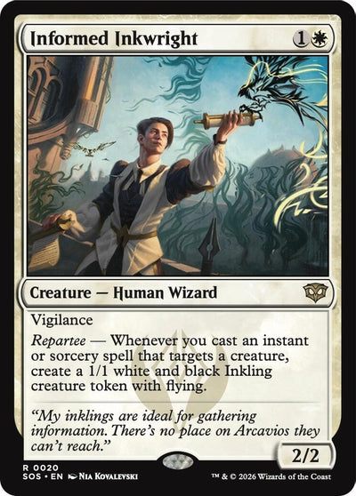 Informed Inkwright (Secrets of Strixhaven) (20)