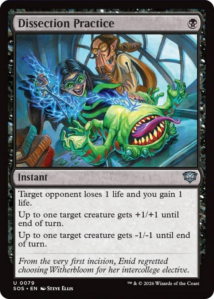 Image for Dissection Practice (Secrets of Strixhaven) (79) - Magic: The Gathering