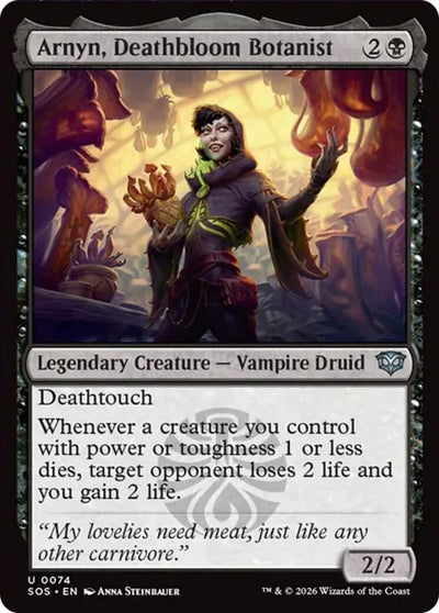 Arnyn, Deathbloom Botanist (Secrets of Strixhaven) (74)