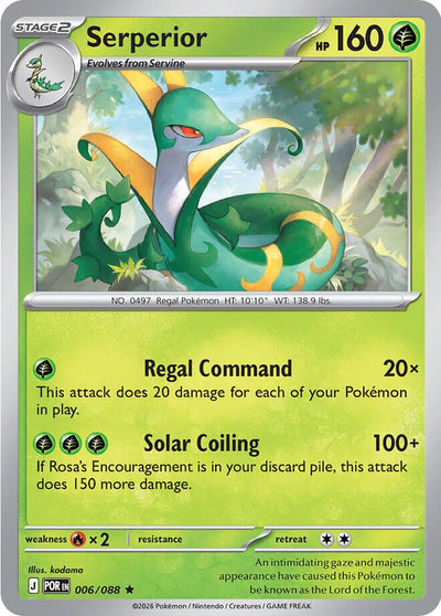 Serperior - 006/088 (Non-Holo) (Deck Exclusives) (006/088)