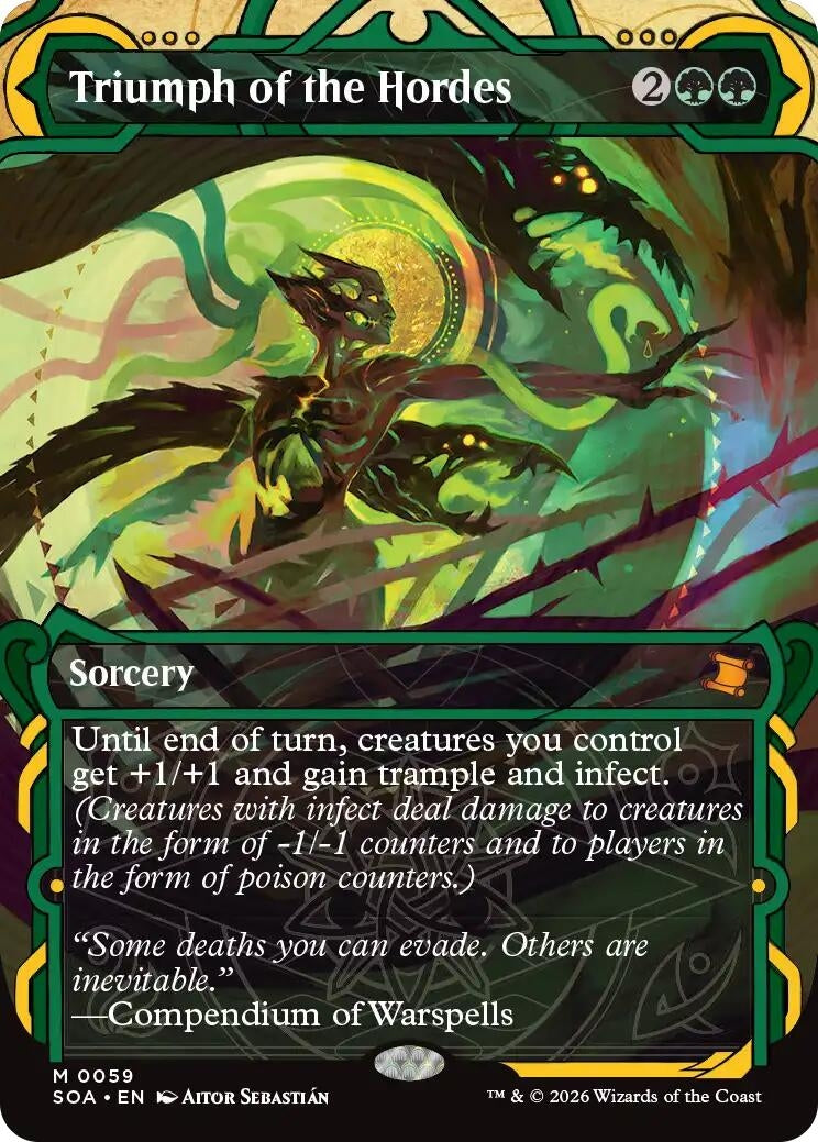 Image for Triumph of the Hordes (Secrets of Strixhaven: Mystical Archive) (59) - Magic: The Gathering