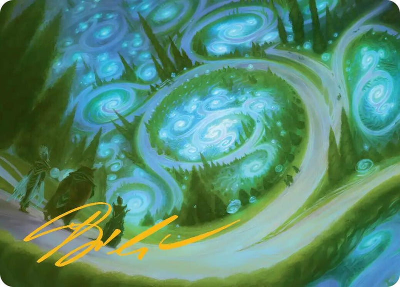 Image for Mathemagics Art Card (Gold-Stamped Signature) (Art Series: Secrets of Strixhaven) (8) (ASSOS) - Magic: The Gathering