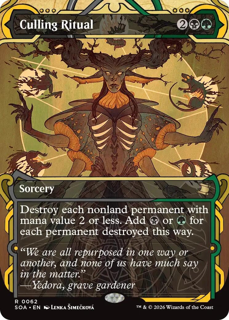 Image for Culling Ritual (Secrets of Strixhaven: Mystical Archive) (62) - Magic: The Gathering