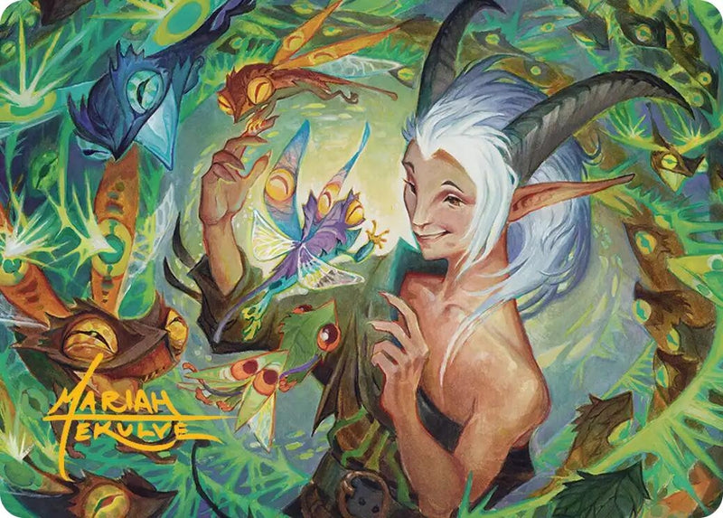 Image for Lumaret's Favor Art Card (Gold-Stamped Signature) (Art Series: Secrets of Strixhaven) (16) (ASSOS) - Magic: The Gathering