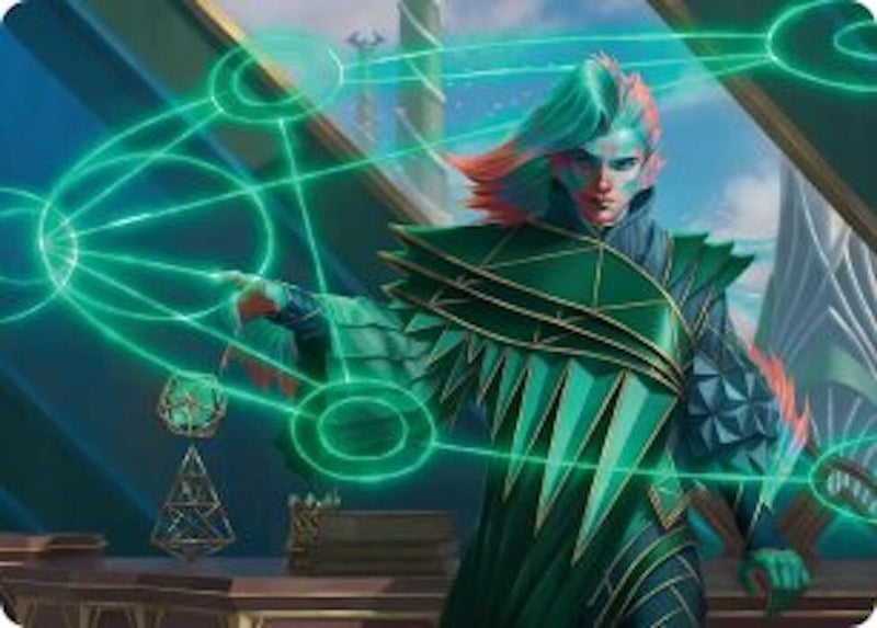 Image for Nev, the Practical Dean Art Card (Art Series: Secrets of Strixhaven) (37) (ASSOS) - Magic: The Gathering