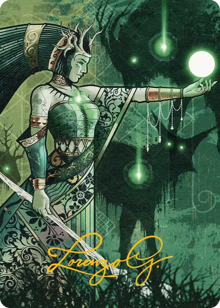 Image for Shamanic Revelation Art Card (Gold-Stamped Signature) (Art Series: Secrets of Strixhaven) (47) (ASSOS) - Magic: The Gathering