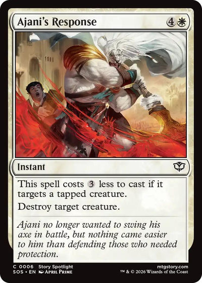 Ajani's Response (Secrets of Strixhaven) (6)