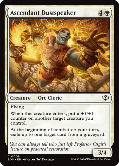 Ascendant Dustspeaker (Secrets of Strixhaven) (8)