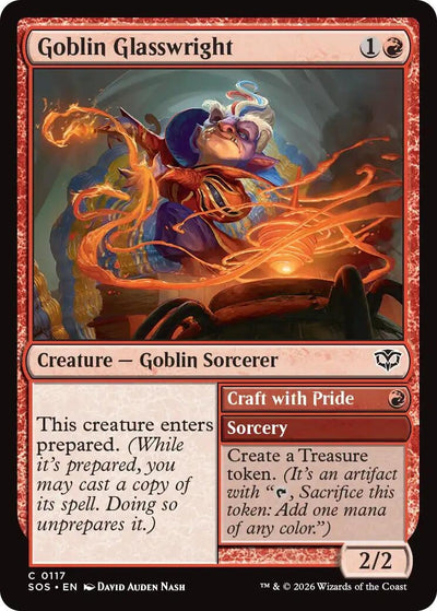 Goblin Glasswright (Secrets of Strixhaven) (117)