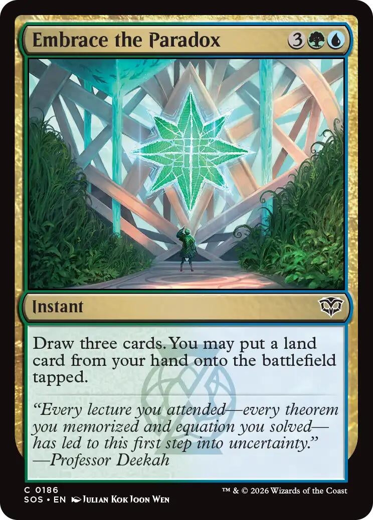 Image for Embrace the Paradox (Secrets of Strixhaven) (186) - Magic: The Gathering
