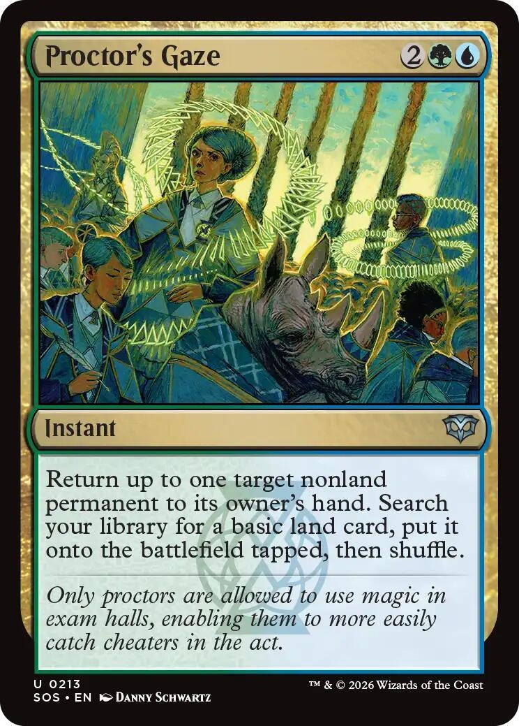 Image for Proctor's Gaze (Secrets of Strixhaven) (213) - Magic: The Gathering